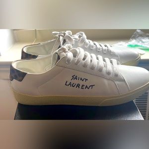 Saint Laurent Court Classic Low Top Sneaker-37